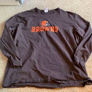Vintage Browns Long Sleeved Tee